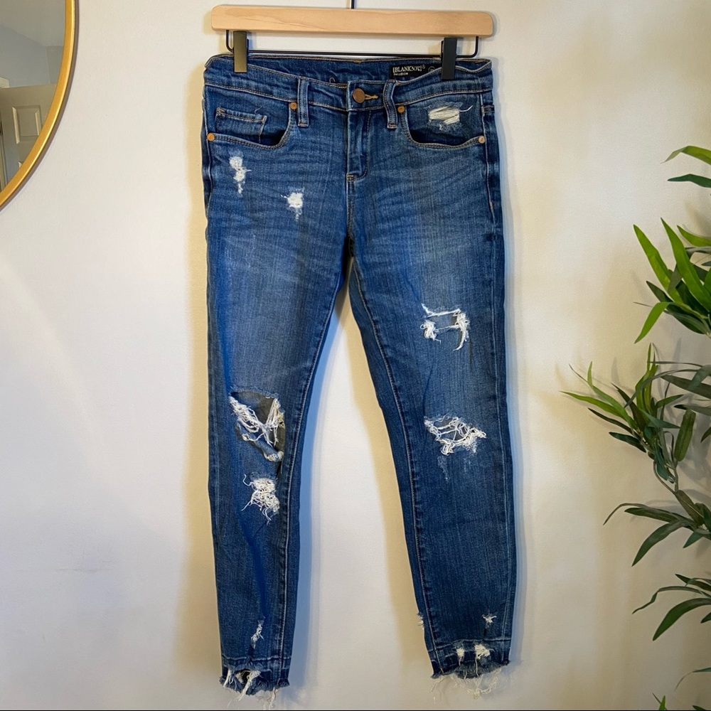 Blank NYC Distressed Skinny Jeans